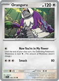Oranguru 156/191 Surging Sparks English Pokémon card