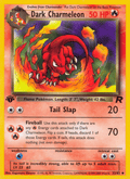 Dark Charmeleon 32/82 Team Rocket English Pokémon card