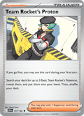 Team Rocket's Proton 177/182 Destined Rivals English Pokémon card