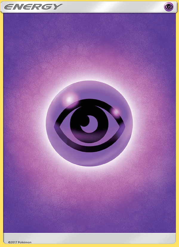 Psychic Energy 168/149 Sun & Moon Base Set English Pokémon card
