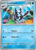 Lumineon 36/142 Stellar Crown English Pokémon card