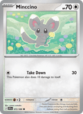 Minccino 72/86 Chaos Rising English Pokémon card