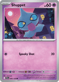 Shuppet 59/159 Journey Together English Pokémon card