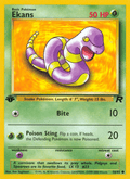 Ekans 56/82 Team Rocket English Pokémon card
