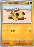 Hippopotas 52/131 Prismatic Evolutions English Pokémon card