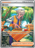 Arven 249/198 Scarlet & Violet English Pokémon card