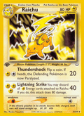 Raichu 21 Neo Revelation English Pokemon card