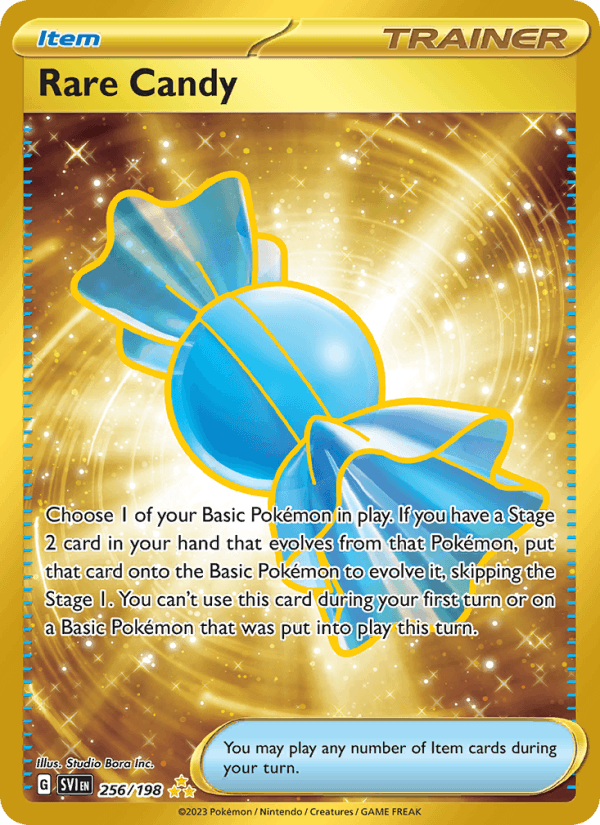 Rare Candy 256/198 Scarlet & Violet English Pokémon card