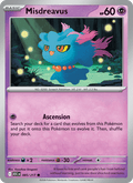 Misdreavus 85/217 Ascended Heroes English Pokémon card
