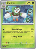 Dartrix 4/64 Shrouded Fable English Pokémon card