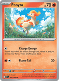 Ponyta 26/162 Temporal Forces English Pokémon card