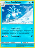 Alolan Sandslash 29/156 Ultra Prism English Pokémon card