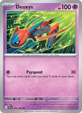 Deoxys 34/86 Chaos Rising English Pokémon card