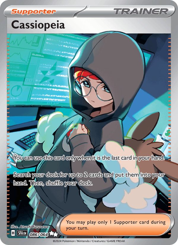 Cassiopeia 86/64 Shrouded Fable English Pokémon card