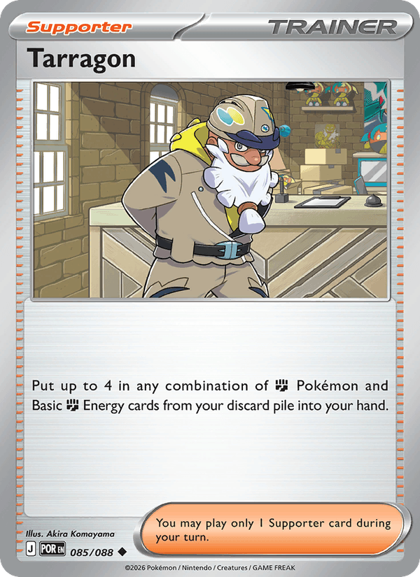 Tarragon 85/88 Perfect Order English Pokémon card