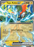 Tapu Koko ex 51/159 Journey Together English Pokémon card