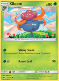 Gloom 5/147 Burning Shadows English Pokémon card