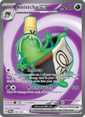 Sinistcha ex 189/167 Twilight Masquerade English Pokémon card