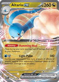 Altaria ex 140/182 Paradox Rift English Pokémon card