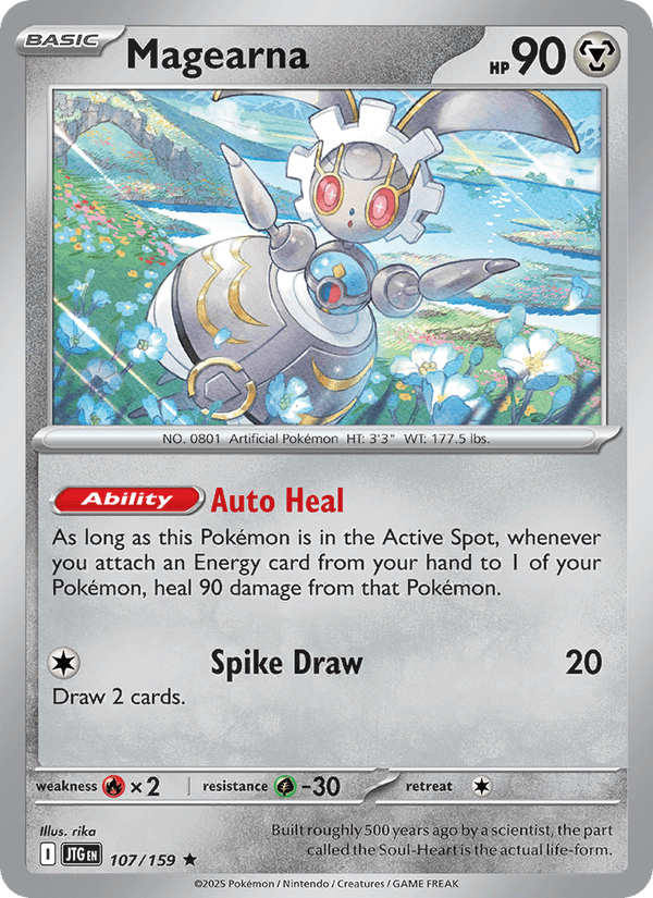 Magearna 107/159 Journey Together English Pokémon card