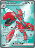 Scizor ex 195/162 Temporal Forces English Pokémon card