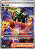 Kieran 218/167 Twilight Masquerade English Pokémon card