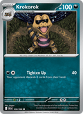 Krokorok 58/86 Black Bolt English Pokémon card