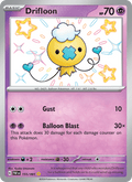 Drifloon 155/91 Paldean Fates English Pokémon card
