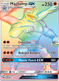 Machamp GX 154/147 Burning Shadows English Pokémon card
