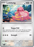 Lickitung 124/162 Temporal Forces English Pokémon card