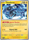 Thundurus 70/197 Obsidian Flames English Pokémon card