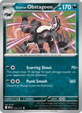 Galarian Obstagoon 132/217 Ascended Heroes English Pokémon card