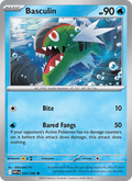 Basculin 24/86 White Flare English Pokémon card