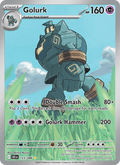Golurk 123/86 Black Bolt English Pokémon card