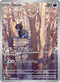 Deino 146/86 White Flare English Pokémon card