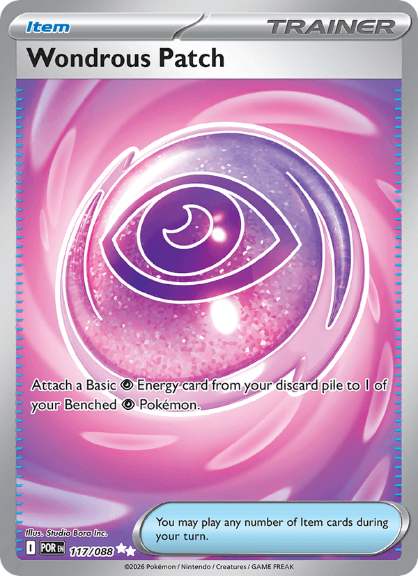 Wondrous Patch 117/88 Perfect Order English Pokémon card