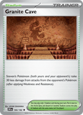 Granite Cave 166/182 Destined Rivals English Pokémon card