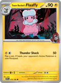 Team Rocket's Flaaffy 73/182 Destined Rivals English Pokémon card