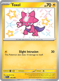 Toxel 140/91 Paldean Fates English Pokémon card