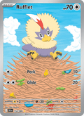 Rufflet 154/86 Black Bolt English Pokémon card