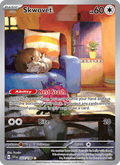 Skwovet 222/198 Scarlet & Violet English Pokémon card