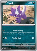Toxel 67/94 Phantasmal Flames English Pokémon card
