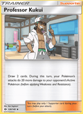 Professor Kukui 128/149 Sun & Moon Base Set English Pokémon card