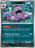 Muk 127/198 Scarlet & Violet English Pokémon card