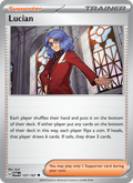 Lucian 157/167 Twilight Masquerade English Pokémon card