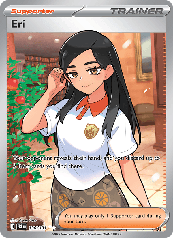 Eri 136/131 Prismatic Evolutions English Pokémon card