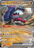 Great Tusk ex 53/91 Paldean Fates English Pokémon card