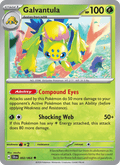 Galvantula 2/64 Shrouded Fable English Pokémon card