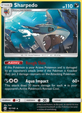 Sharpedo 82/149 Sun & Moon Base Set English Pokémon card