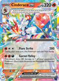 Cinderace ex 38/217 Ascended Heroes English Pokémon card